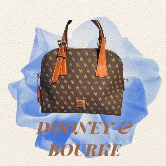 Dooney & Bourke Handbags - NWOT Dooney & Bourke Signature Brown Satchel